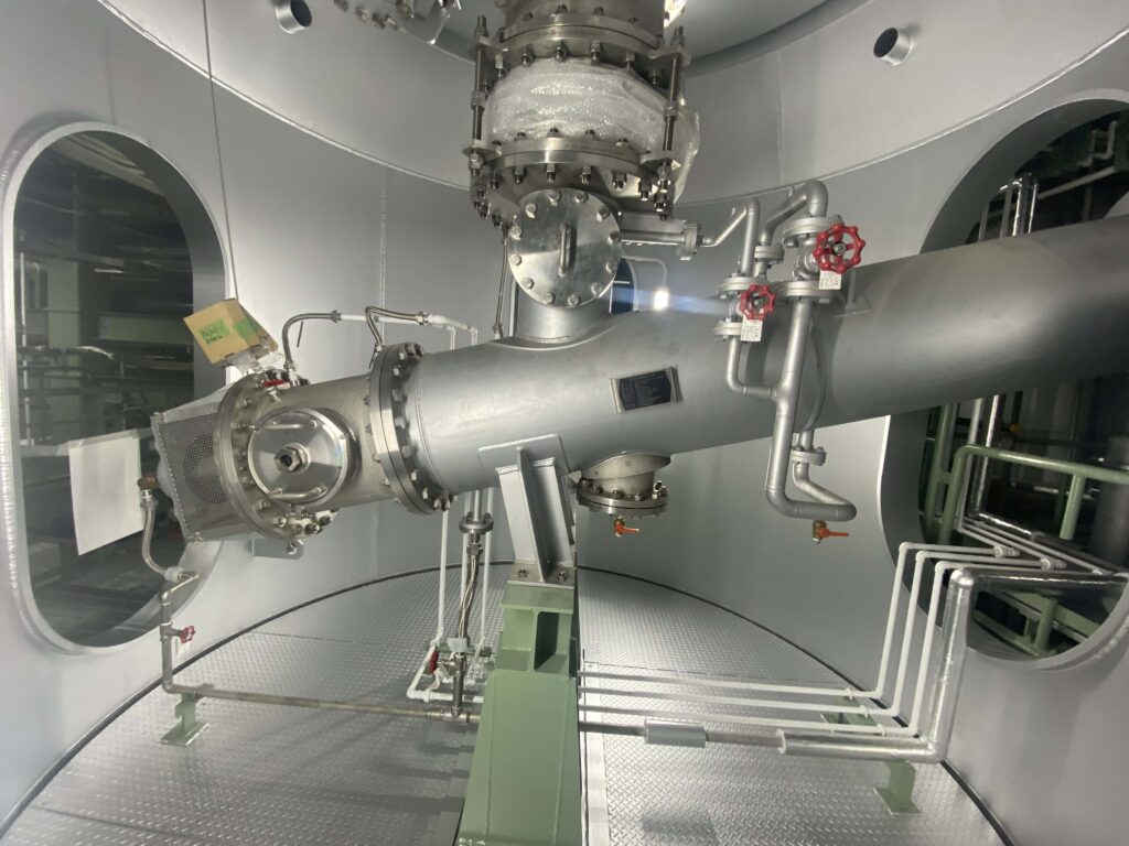 公共下水処理場機器据付・配管工事